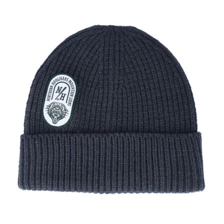 Northern Hooligans - Grå cuff Beanie - Mountainlions Beanie Charcoal Cuff @ Hatstore
