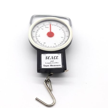 Rejsetilbehør - Manuel bagagevægt, sort