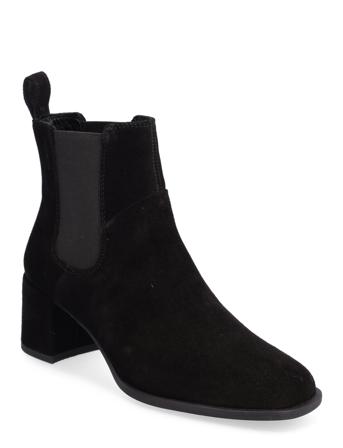 Stina Shoes Boots Ankle Boots Ankle Boot - Heel Sort VAGABOND