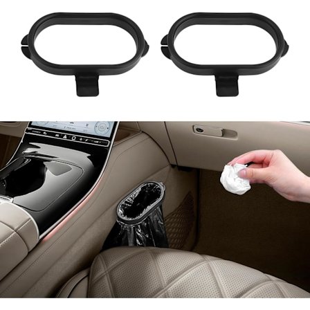 2 kpl Auton Roska-Astian Ripustus Liimalla, Auton Roska-Astian Pidike, Käytännöllinen Auton Roska-Astia Etuistuimen Sisätilatarvikkeet Universaali