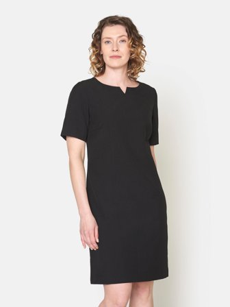 BRANDTEX - Kjole - Sort