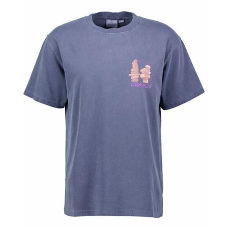 Gramicci - T-shirts - Blå - Herr - Storlek: L, Herr, Storlek: L