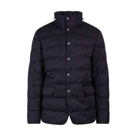 Moncler, Bess Jacket Niebieski, Mężczyzna, Rozmiar: 2XL