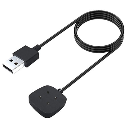 Versa 3 / Sense Smart Watch Laddningskabel Kompatibel med Fitbit Sense & Fitbit Versa 3 Laddning av USB sladd Tillbehör för Fitbit Versa 3