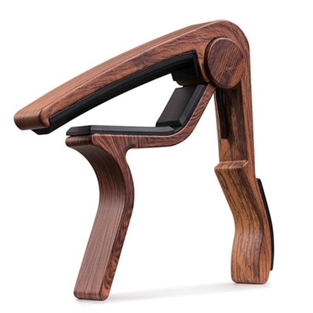 Mørk gitar capo for akustisk gitar, ukulele, elektrisk gitar, bass med tre fargevalg