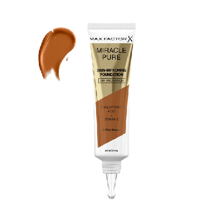 Max Factor Miracle Pure Foundation Unisex Beige 30