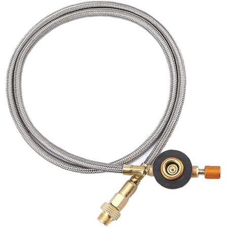 1m Brennerforlengelsesrør Propangassforlengelsesslange for utendørs camping Ga