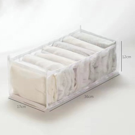 Garderob Kläder Organizer Jeansfack Förvaringslåda för Jeans Leggings