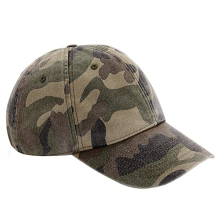 Beechfield Unisex Lågprofil Vintage Denim-Look Cap En Storlek V