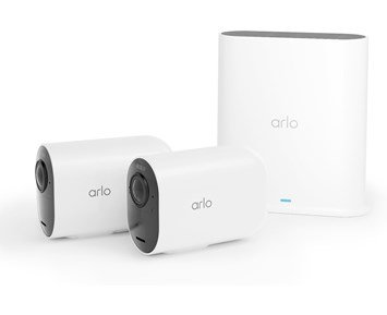 Arlo-Ultra 2 XL 2-pack + Smart Hub-Ultra 2 XL 2-pack med Smart Hub-Smart home-Overvåkningskameraer
