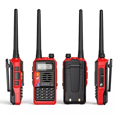 Baofeng Uv-s9 Plus Tri-band Radio 10w Kraftig 136-174mhz/220-225mhz/400-520mhz Walkie Talkie Amatør Håndholdt Toveis Radio - Walkie Talkie
