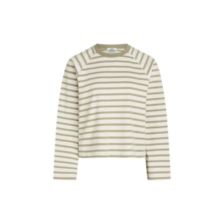 Mads Nørgaard Long Sleeve Tee Grøn, Dame Langærmet