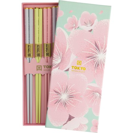 Tokyo design studio Pink Sakura spisepinde 5 par - Rosa | KitchenOne