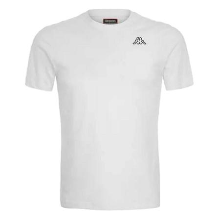 Kappa, T-Shirts Wit, Heren, Maat:L
