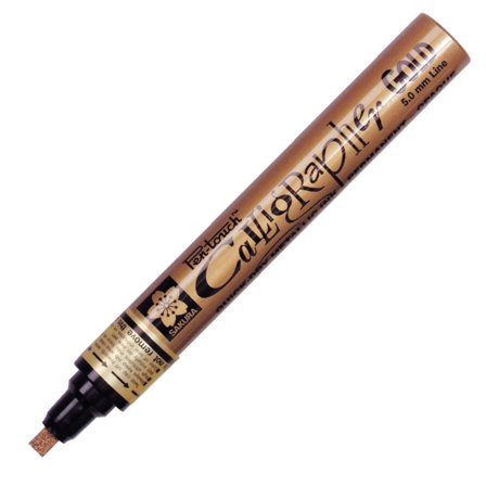 Sakura Pen-Touch Calligrapher 5 mm White