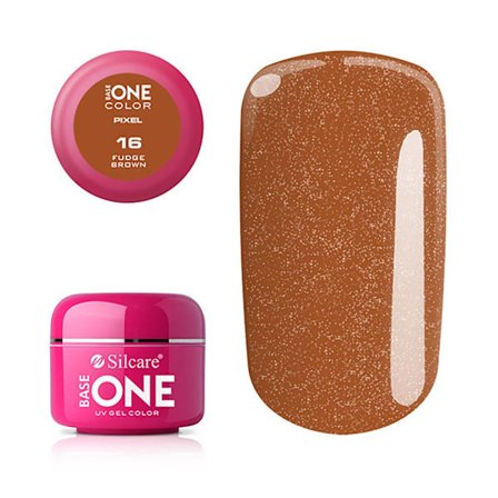 Base One - UV Gel - Pixel - Fudge Brown - 16 - 5 gram