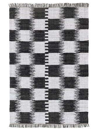 Carreaux Sorbet Chess Noir/Blanc Tapis