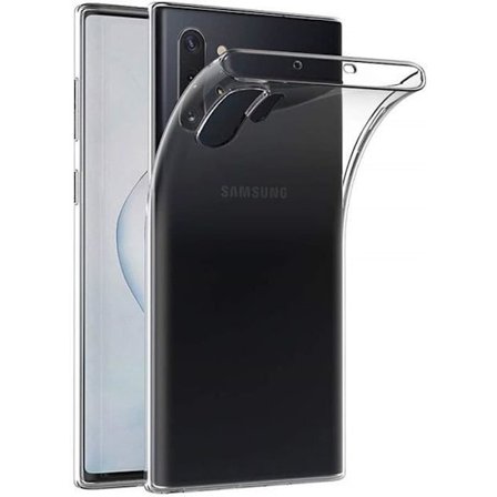 Transparent TPU-gelfodral till Samsung Galaxy NOTE 10 PLUS - Ultratunt mjukt silikonskydd [Phonillico ]