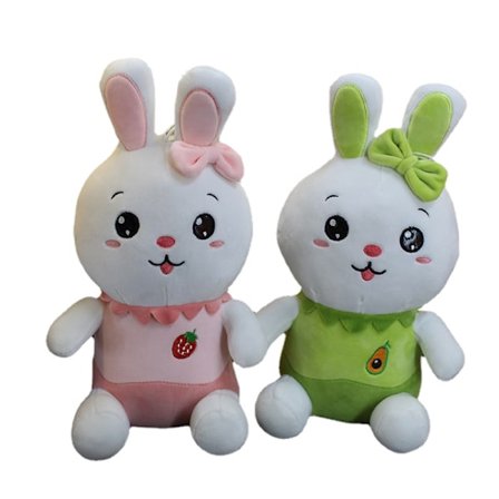 Plyschleksaker - fruktkanin 40 cm