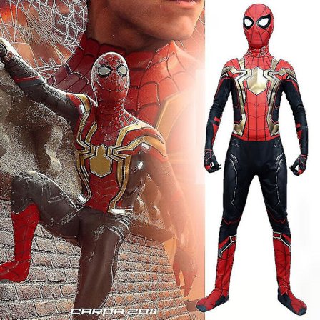 Spider-Man: No Way Home Jumpsuit Zentai Bodysuit Barn Kostyme for Gutter