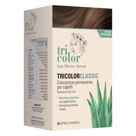 Specchiasol Tricolor Classic 7 Biondo 2 Tubi 50ml 2 Shaker 50ml +