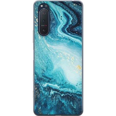 Kompatibelt Mobilskal till Sony Sony Xperia 5 II Marmor Marble