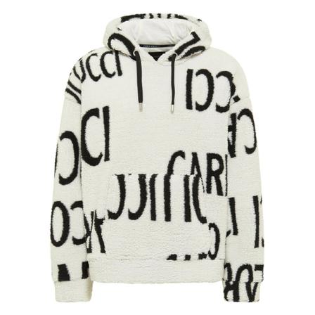 Carlo Colucci, Hoodie Corazzola Wit, Heren, Maat:XL