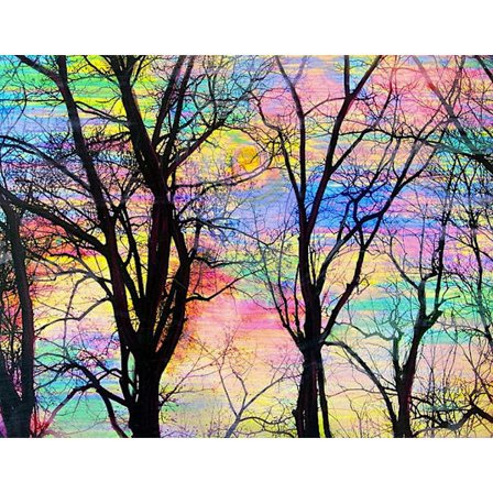 (30x40cm) 5D Diamantmaleri Farverigt Træ Fuld Bor Broderi