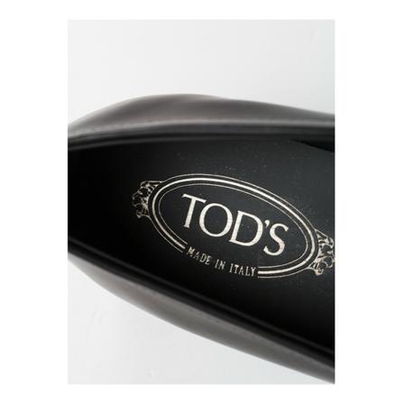 Tod's Instappers , Zwart , Heren , Maat: 41 EU Instappers & Slip ons