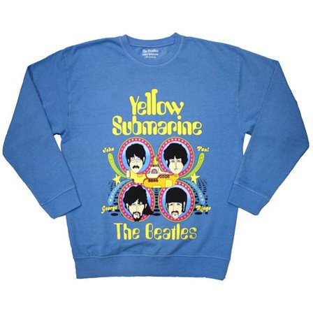 The Beatles Unisex Vuxen Yellow Submarine Heads In Circles Tröja