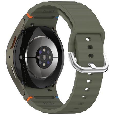 Galaxy Watch 5/5 Pro/6/7/FE Armband Silikon Wave Design