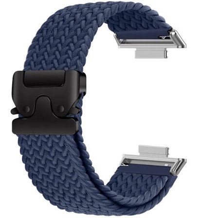 Elastiskt flätat soloband i nylon för Huawei Watch Fit 4 pro/4/3 Armband Herr Dam Armbandsur för Huawei Fit 2 Fit 1 Band