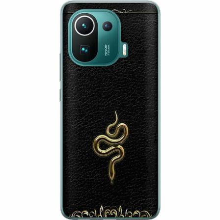 Xiaomi Mi 11 Pro Genomskinligt Skal Guld Orm