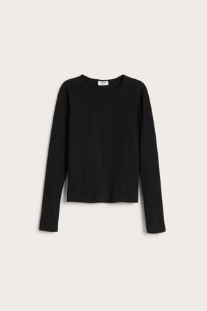 Kappahl | Langermet topp | Svart