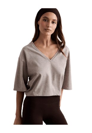 aim'n Elevated T-shirt Tröjor & jackor Dam Brun S