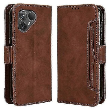 Fairphone 5 Folio -lompakkokotelo - PU-nahkainen puhelinkotelo läppäkannella