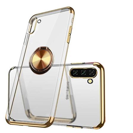 Eksklusivt beskyttelsesdeksel med ringholder - Samsung Galaxy Note10 Guld Guld