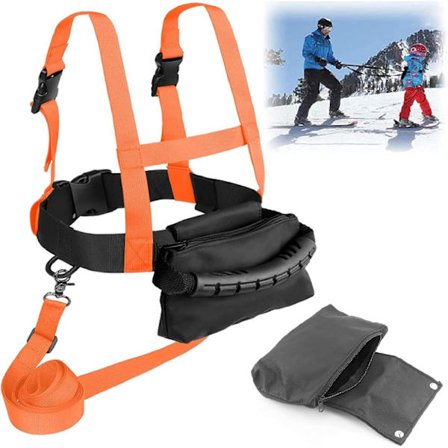 Børneski sikkerhedssele, skitraining, sikkerhedssele, børneski sele, rulleski,