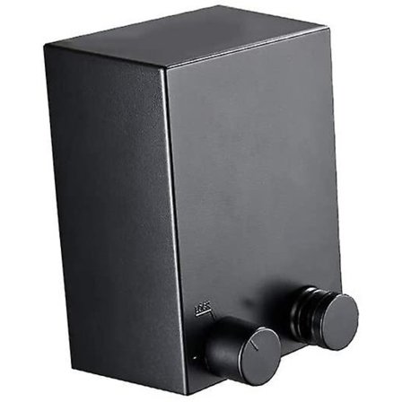 Usynlig, ikke-stansende, indtrækkelig tørresnor (sort)