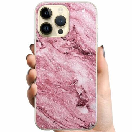 Apple Iphone 14 Pro Max Tpu Mobilskal Glitter Marble