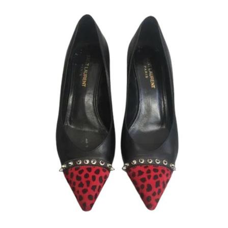 Saint Laurent Vintage - Vintage Skor - Svart - Dam - Storlek: 37 Eu, Dam, Storlek: 37 EU