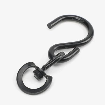 Roterende Krok Kurv Hengende Blomsterpotte Krok