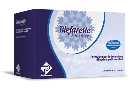 Blefarette Sensitive Salviette 20 Pezzi