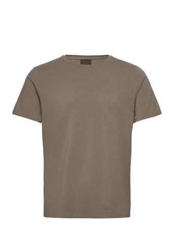 Kyran T-Shirt S-S T-shirts Short-sleeved Kakigrønn Oscar Jacobson*Betinget Tilbud