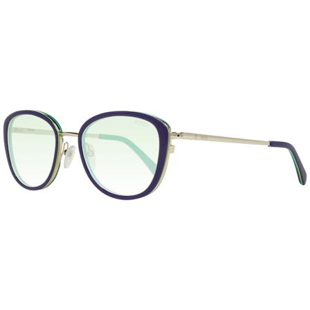 Emilio Pucci, Sunglasses Ep 0047-O 92P 52 Niebieski, Kobieta, Rozmiar: ONE Size