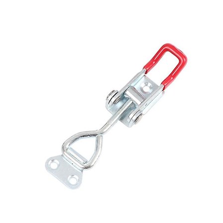 2 stk. 4001 Metal Toggle Latch Justerbar Toggle Latch Sammenføjningslås Håndtagsspændelås Dør Hurtigudløsning 100 kg / 220