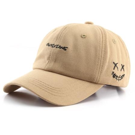 1 stk. Kvindelige bogstaver broderi ins retro baseball kasket udendørs
