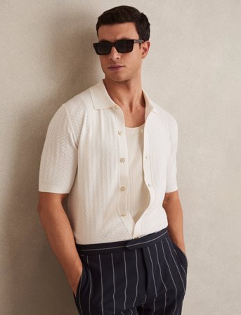 Reiss Thames - White - S