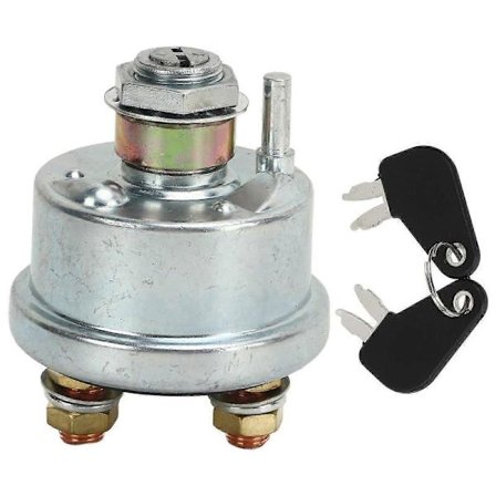 Huvudströmbrytare Tändningslås 7N0718 Känslig Kontroll Tändningsstartmotor Ersättning Kompatibel med Caterpillar CAT Grävmaskin 215-Perfekt