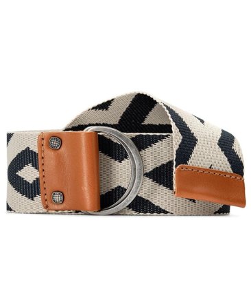 Amundsen Woven Belt in Bag Faded Navy/Desert